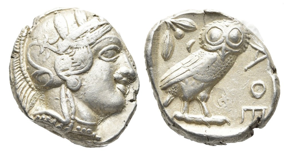 Attika, Athen Tetradrachm 454-404 BC #2.1