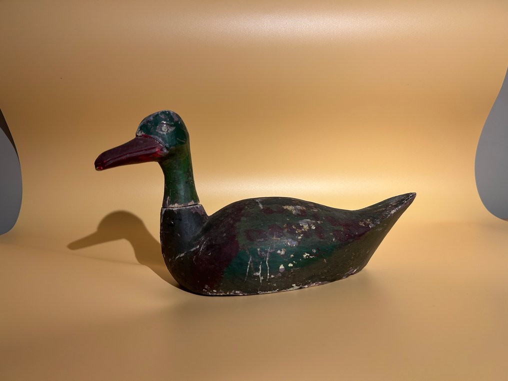 Duck decoy - Antiek Lokeend - Wood #1.0