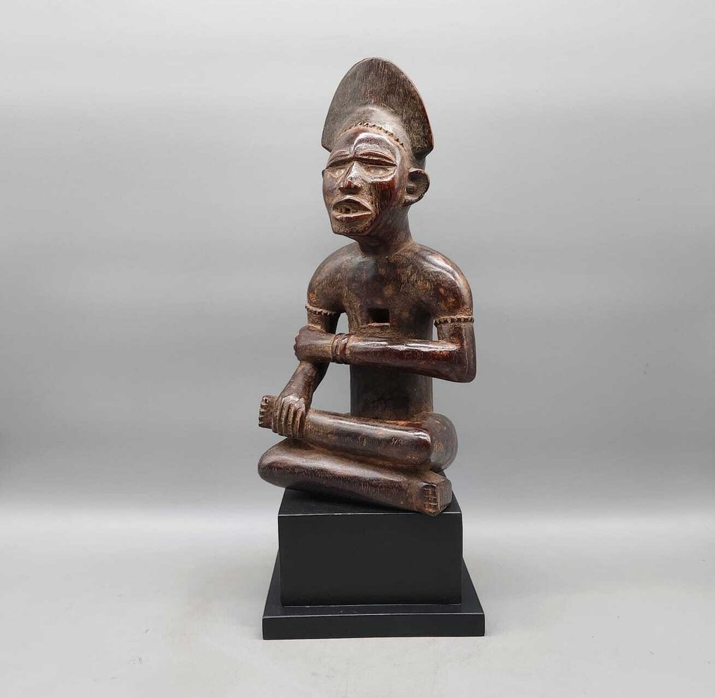 Superbe Statue penseur - Γλυπτό - Bakongo - Λαϊκή Δημοκρατία του Κονγκό  (χωρίς τιμή ασφαλείας) #3.2