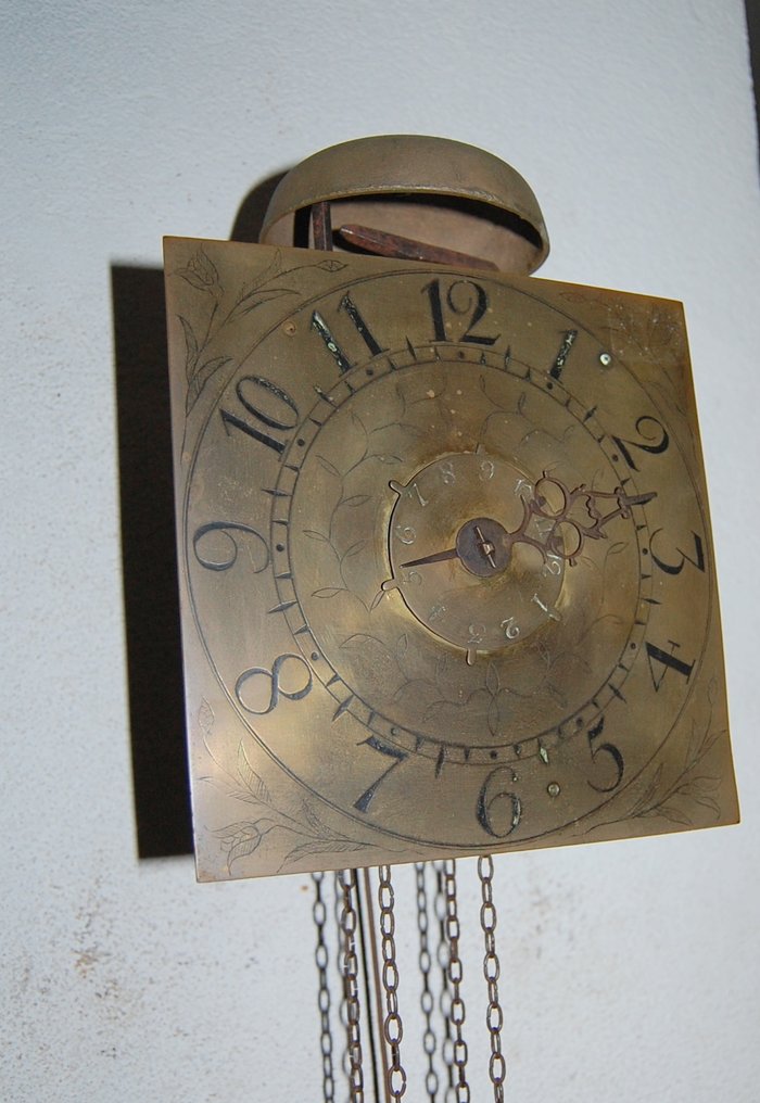 燈籠鐘 - lantaarn/wekkerklok -   鋼 - 1850-1900 #1.0