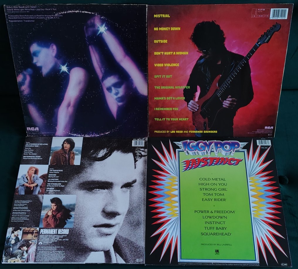 Lou Reed, Iggy Pop, Various Artists/Bands in Rock - 多个标题 - LP - 1974 #1.0