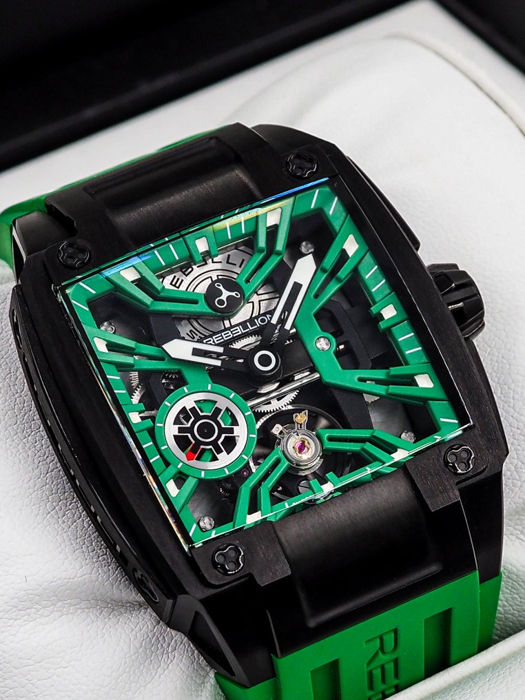 Rebellion - RE-VOLT - χωρίς τιμή ασφαλείας - * BRAND NEW * Titanium * Automatic - Άνδρες - 2010-2020  #1.0