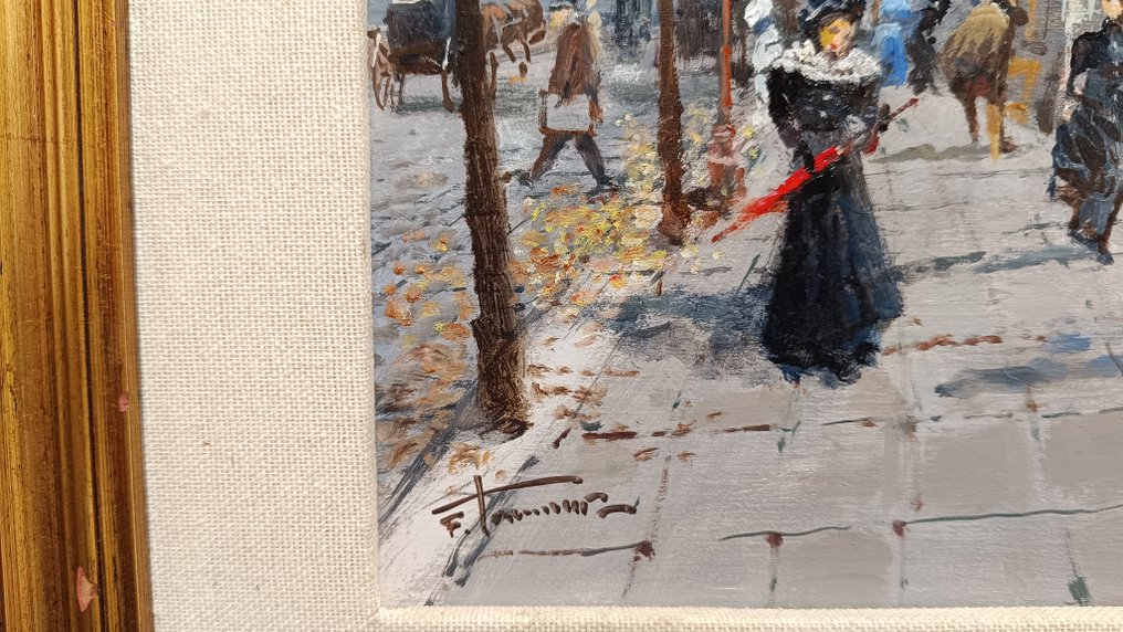 Francesco Tammaro (1939) - Autunno parigino #4.3