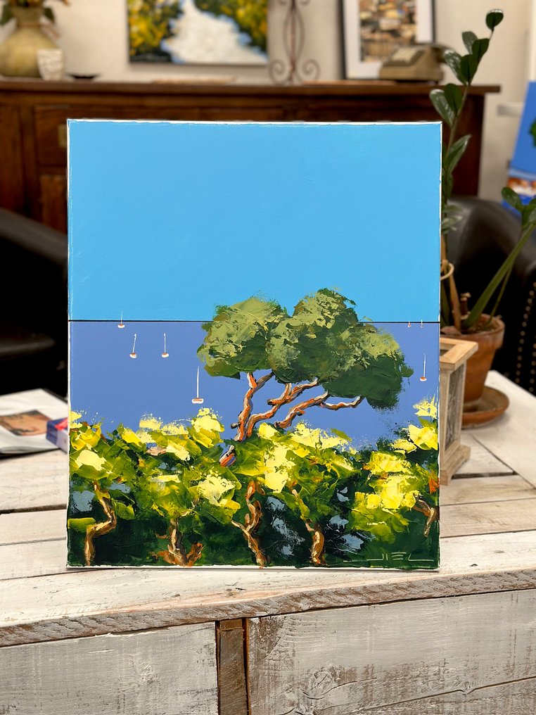 Jiel - Le vieux pin face au silence de la Méditerranée. #3.2