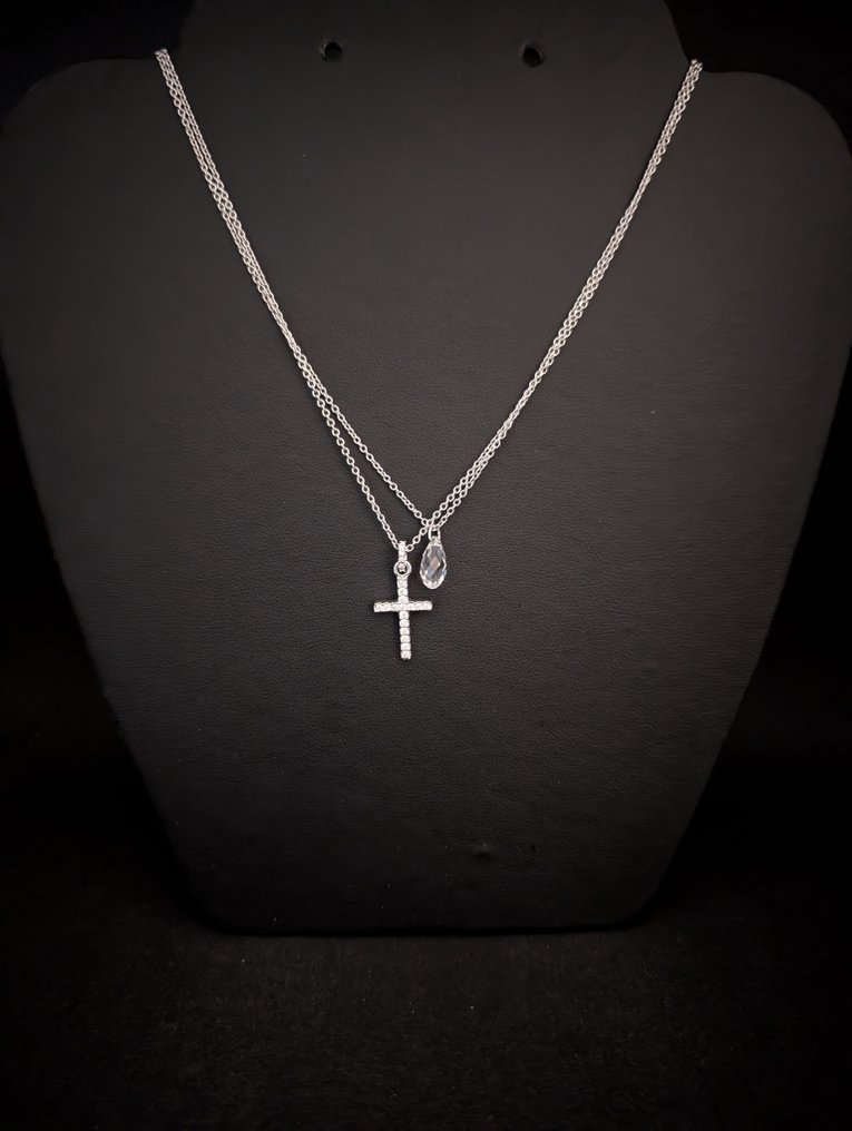 塑像, Swarovski collier - 2 cm - 水晶 #2.1