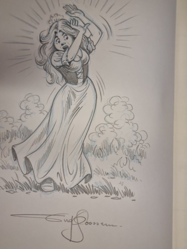 De Geuzen 1, 4, 5 & 6 - De zeven jagers /De rattenvanger / Soetkin de waanzinnige / Onheil over Damme - opdrachttekening - 4 Album - First edition - 2005/2010 #1.0