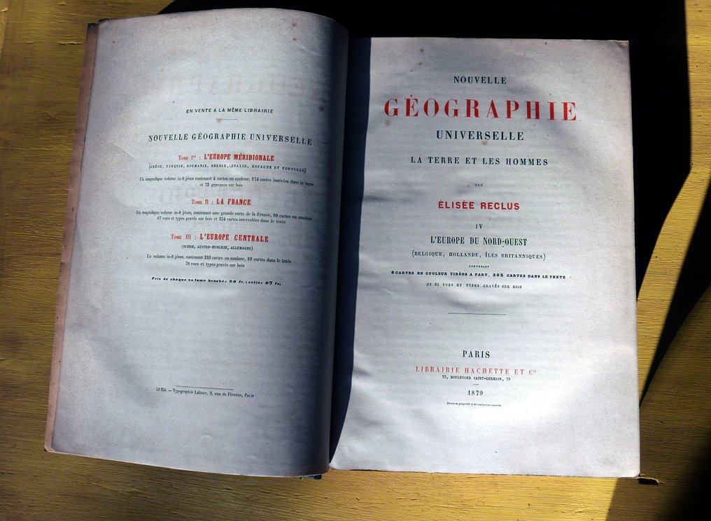 Elisée Reclus - Nouvelle géographie universelle - 1875 #4.3