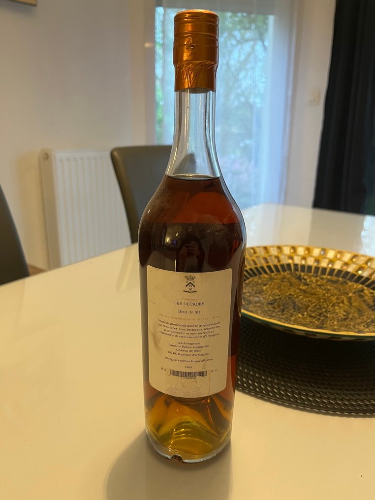 Baron de Pichon-Longueville 1965 - Armagnac Millésime - b. década de 1990 - 70cl #2.1