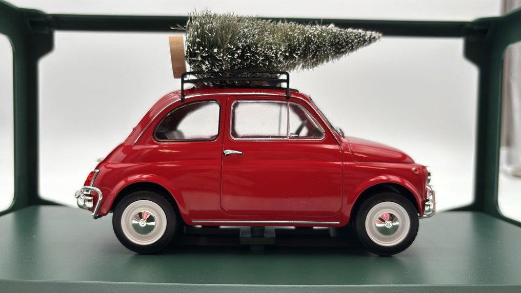Norev 1:18 - Modellauto - Fiat 500L 1968 Red Christmas - (cod.B11) #2.1