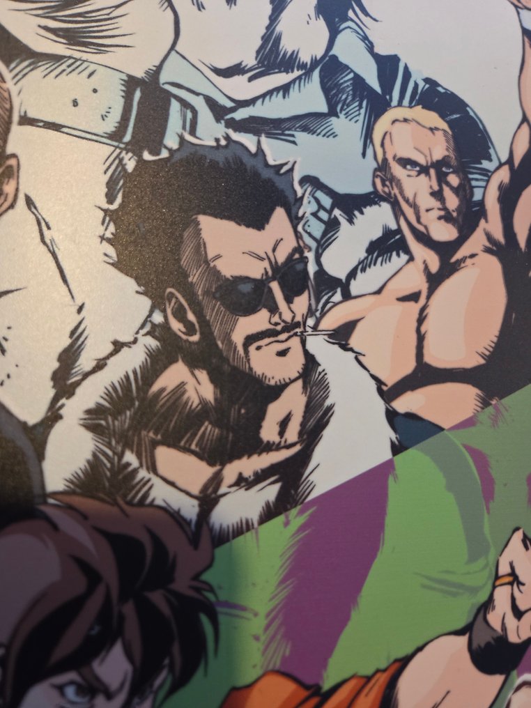 Sega - Saturn - original lithograph signed by Alexis Tallone - Merchandise di videogiochi #3.2