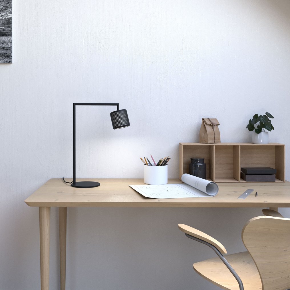 Herstal - Lámpara de sobremesa - Grain XS - Black - Acero - No Reserve #1.0