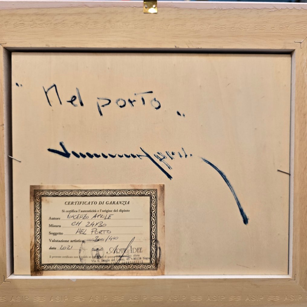 Vincenzo Aprile (1952) - Nel Porto "Pozzuoli" #4.3