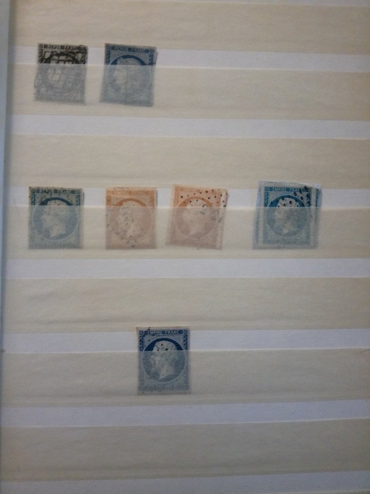 France 1849/1960 - Stamp album France 1849/1960 with 90% of new, all different stamps, with a significant side. - Yvert et Tellier #1.0