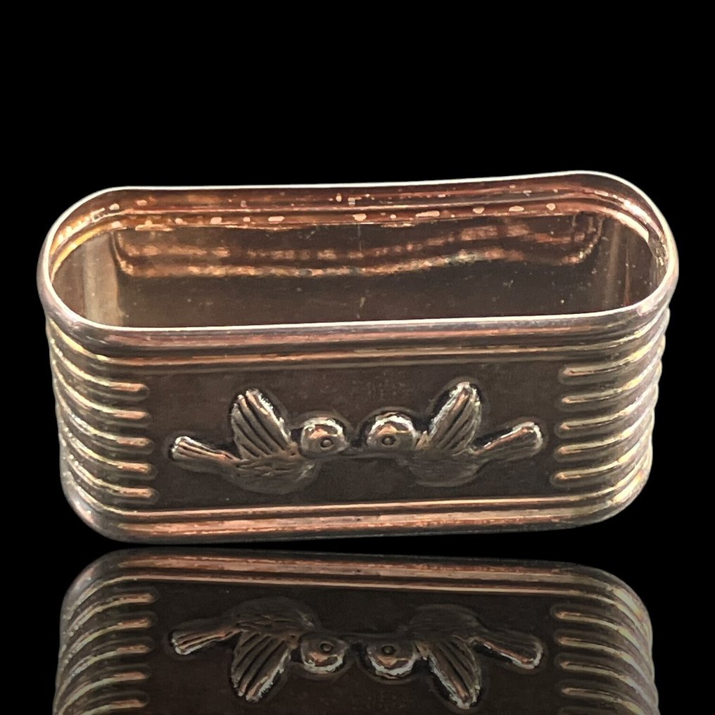 Rond de serviette (2)  - Argent - Anneaux à serviettes en argent (35 g) #1.0