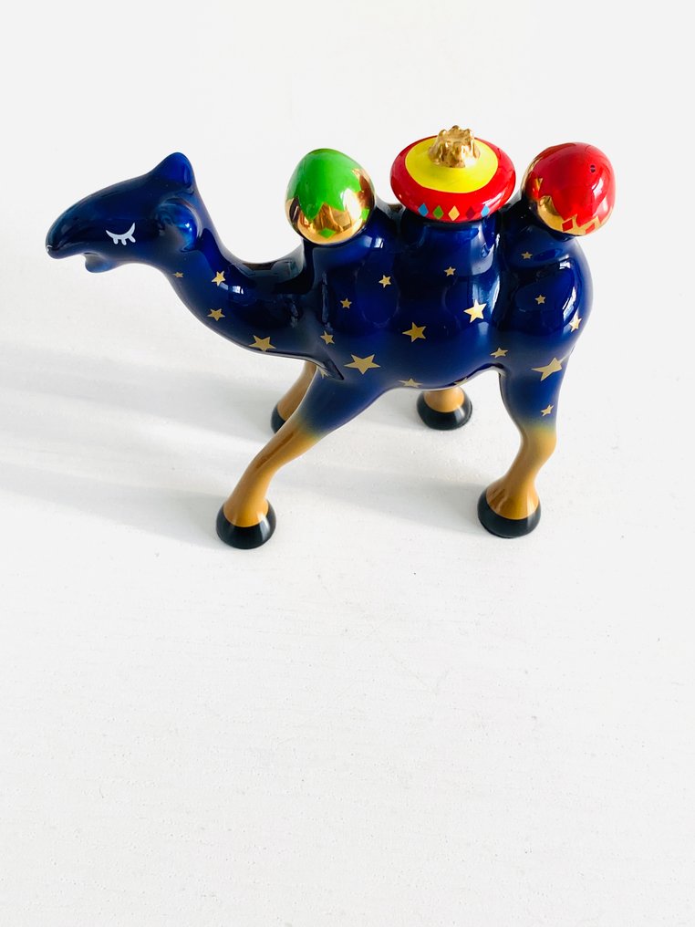 Alessi - Marcello Jori e Massimo Giacon - 小雕像 - Trino - Happy Eternity Baby - 手绘陶瓷 #2.1