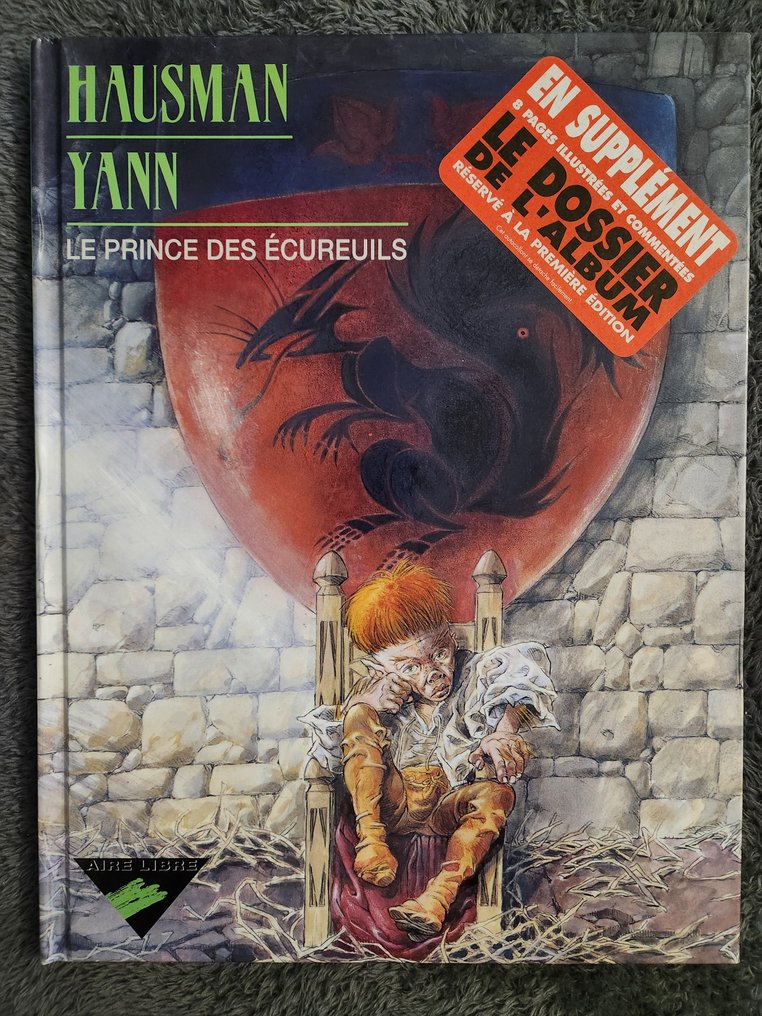 Hausman - Le Prince des écureuils + ex-libris + dédicace - C - 1 Album - Første udgave #1.0