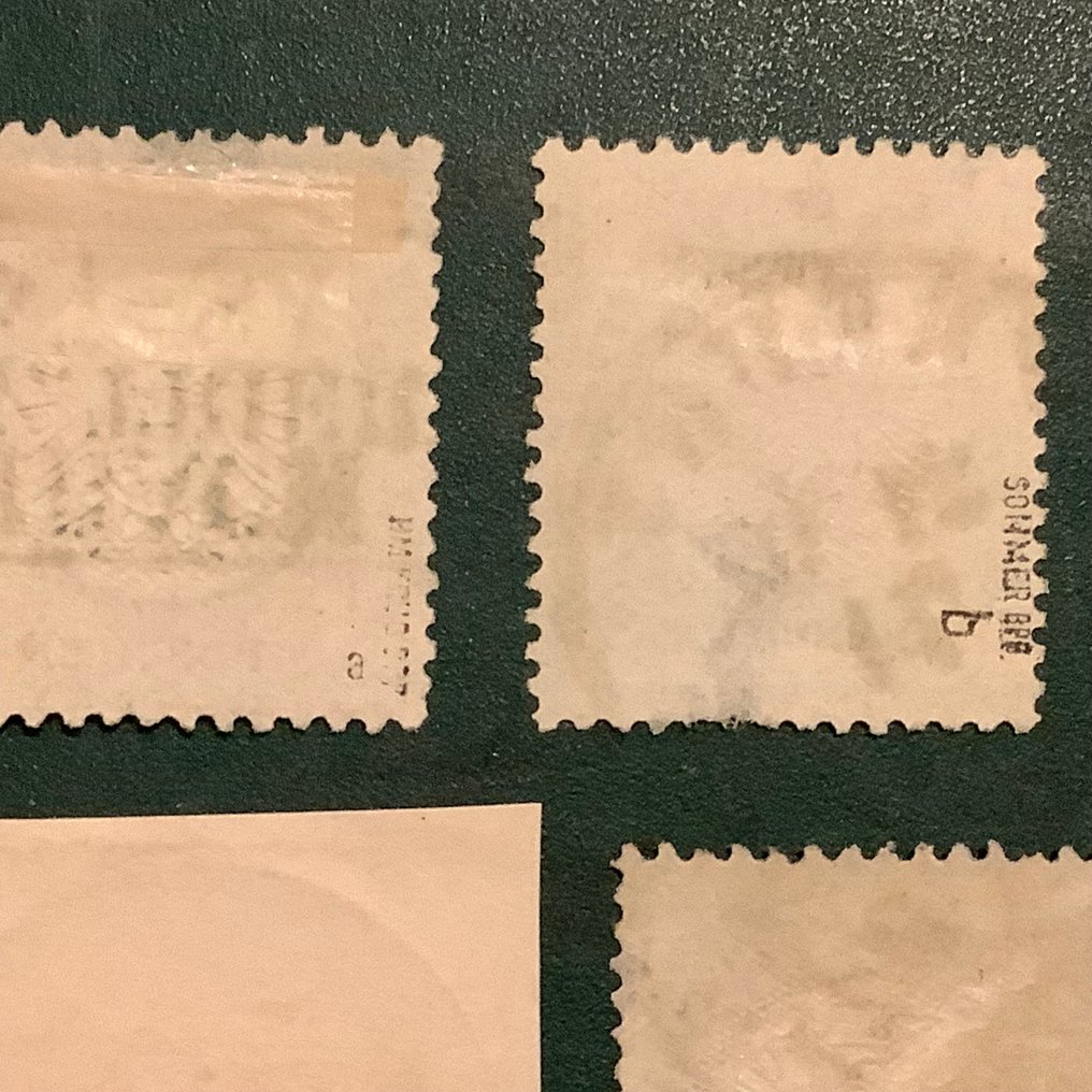 德意志帝國 1872 - 所有Groschen值大，带有细微差别的Groot Brutschield - 已检验 - Michel 16/22 #3.2