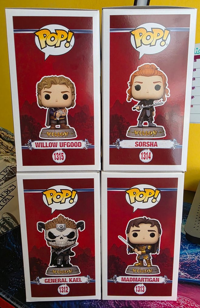 Funko - Funko Pop Willow Ufgood / Sorsha / General Kael / Madmartigan - 2020+ - Spagna #3.2