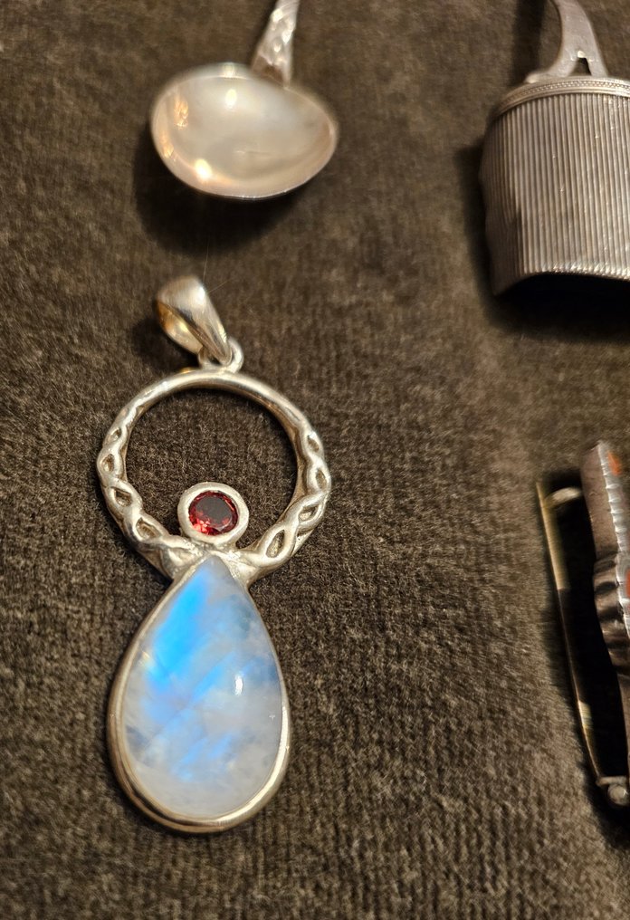 Łyżka (4) - Srebro pr. 835 - Lot srebrny #1.0