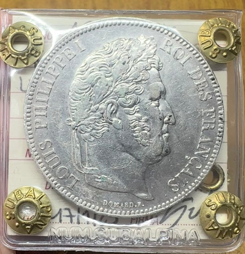 France. Louis Philippe I. 5 Francs 1834-K, Bordeaux  (No reserve price) #1.0