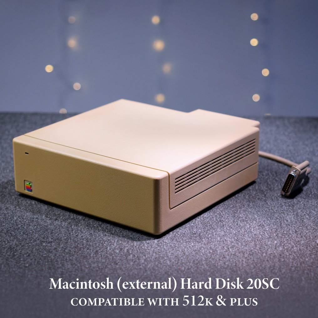 Apple Macintosh Hard Disk 20SC for 512K or Plus [French OS] - Computer - Mit Ersatzverpackung #1.0