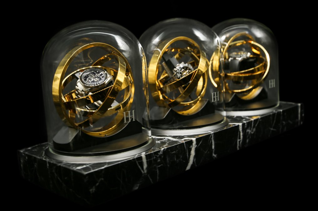 The Pulsar 360 TRIPLE in Black Marble - Limited Edition xxx/287 - Tourbillon / Orbit / Watch Winder #1.0