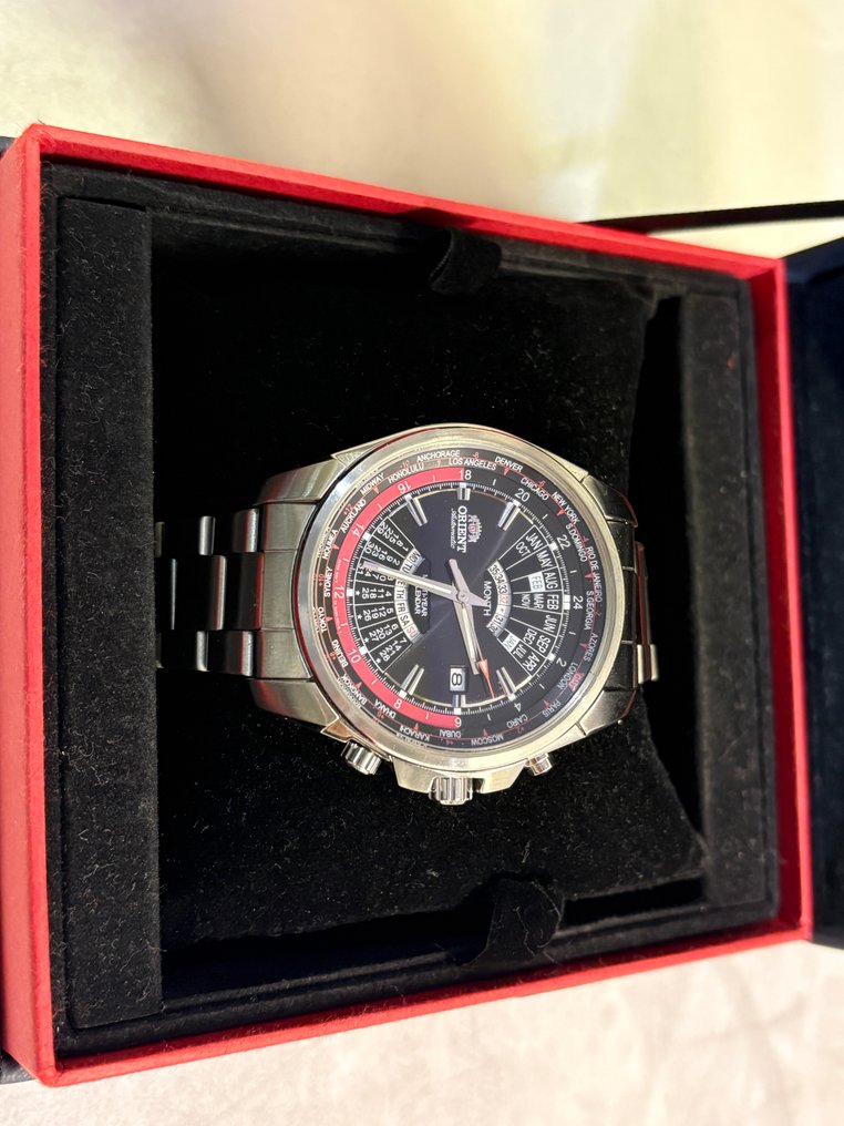 Orient - Sporty Automatic World-Time Multi-Year Calendar - χωρίς τιμή ασφαλείας - Άνδρες - 2000-2010  #1.0