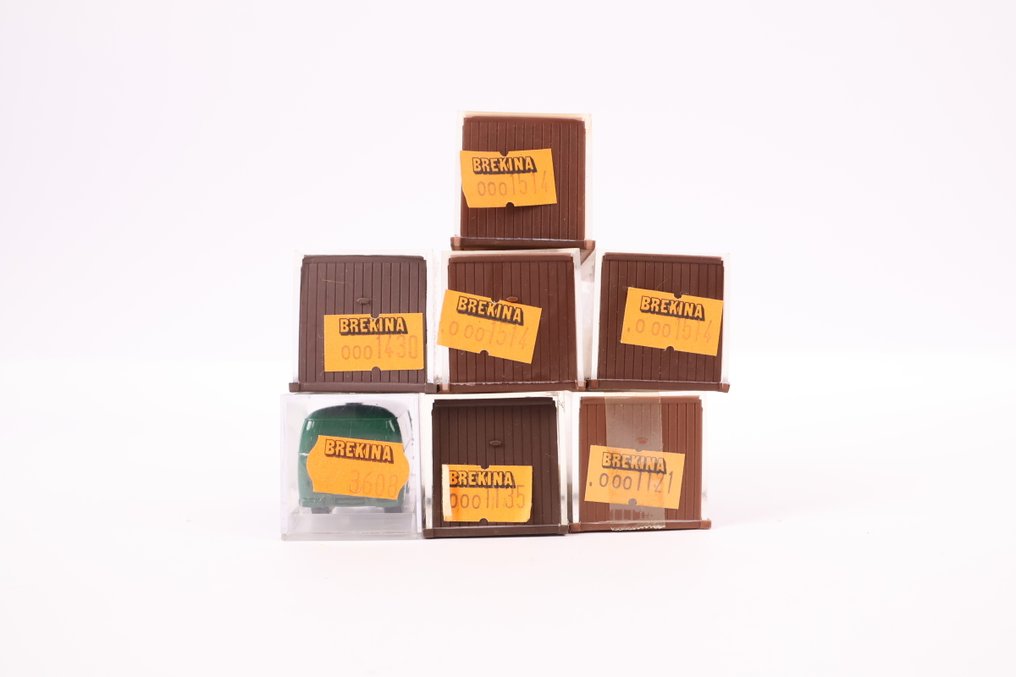 Brekina H0 - Modellvonat járművek (7) - Hét régi autómodell #1.0