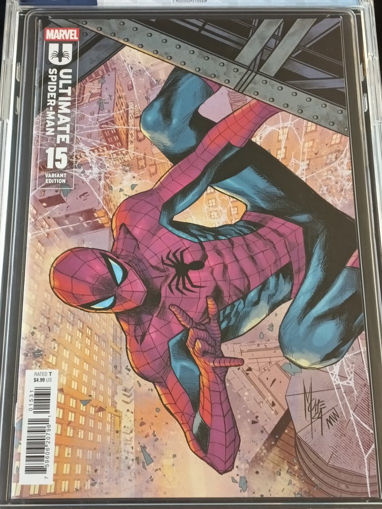 Ultimate Spider-Man (Vol. 3) #15 - Marco Checchetto Variant - EGC 9.9 - 1 Graded comic - EO - 2025 #2.1
