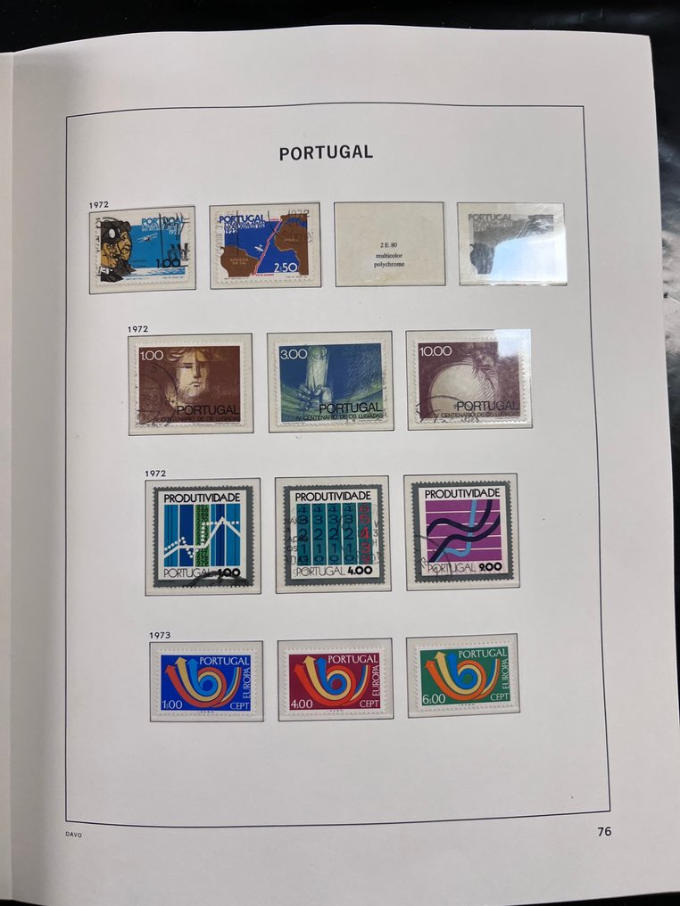 Mondo 1972/1993 - Collezione Portogallo in DAVO LX #1.0