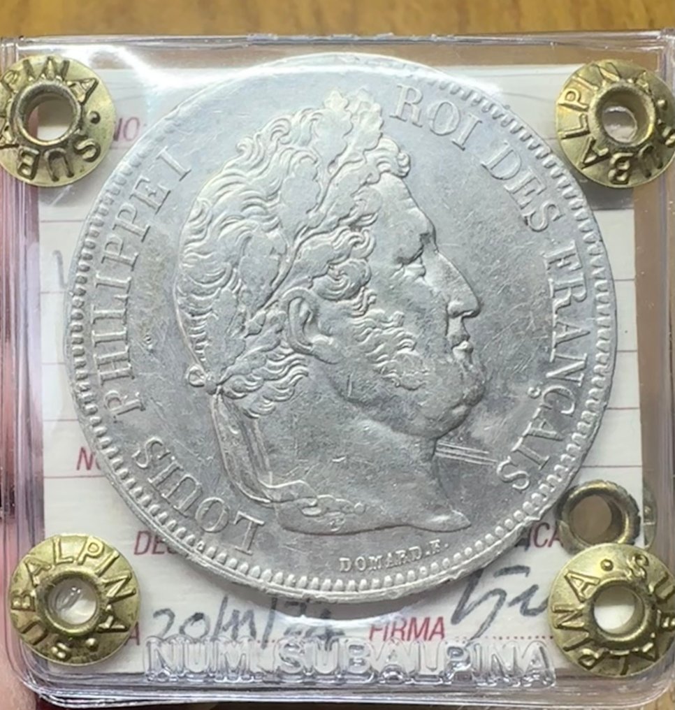 France. Louis Philippe I. 5 Francs 1841-W, Lille  (No reserve price) #1.0