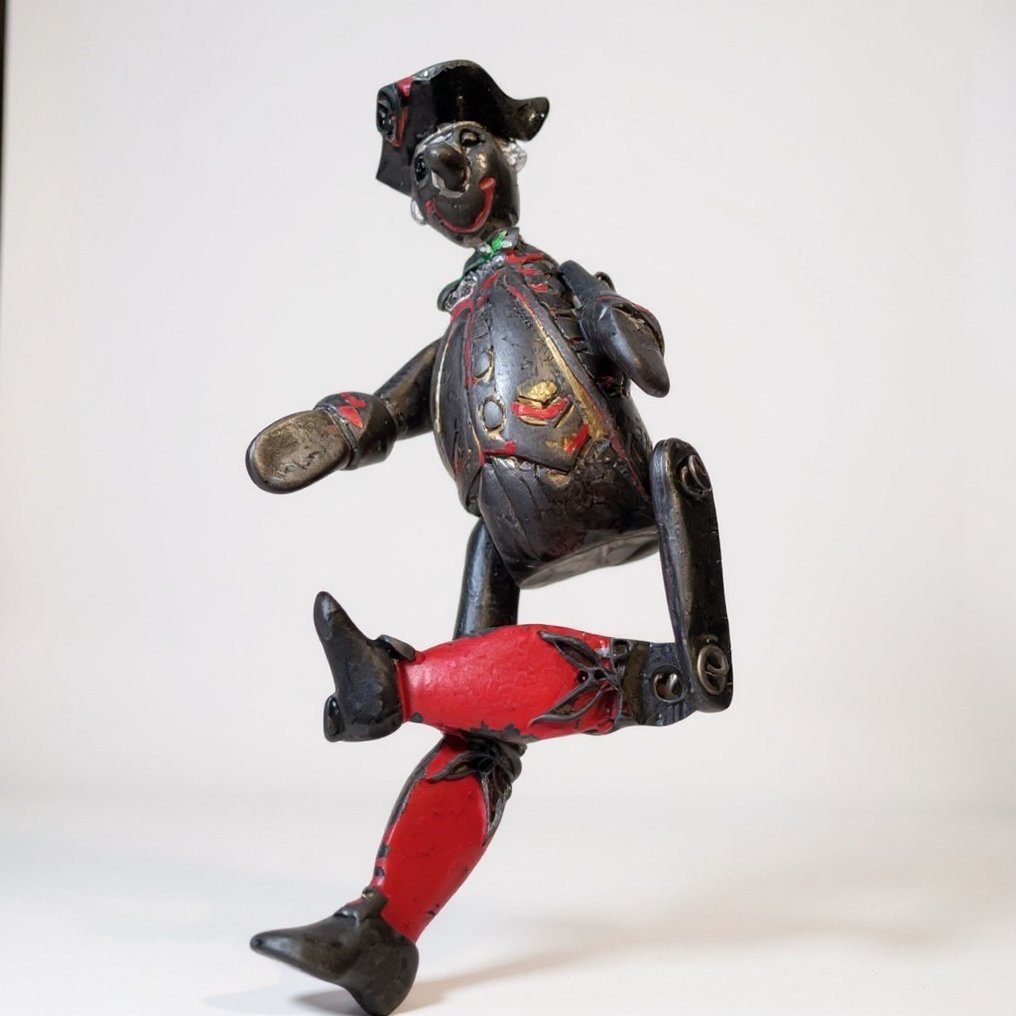 玩具人偶 - Marionette Commedia dell'Arte - 搪瓷 #4.3