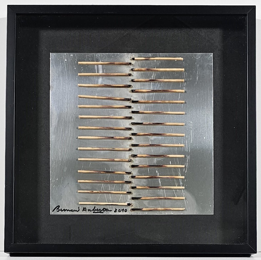 Bernard Aubertin (1934-2015) - Dessins de feu sur aluminium #1.0