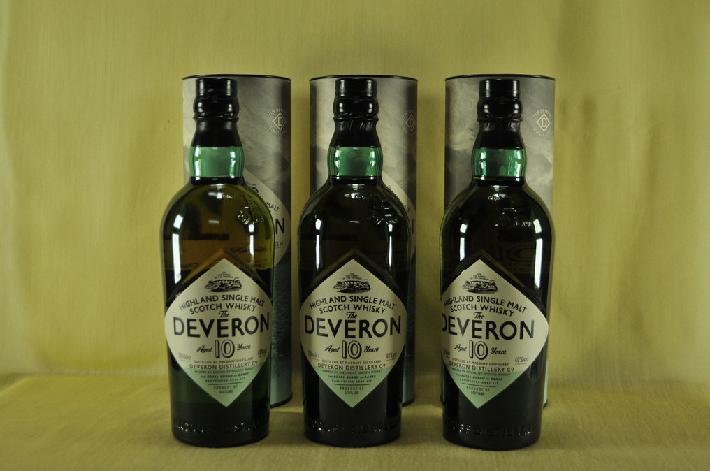The Deveron 10 years old  - 700 ml - 3 botellas  #1.0