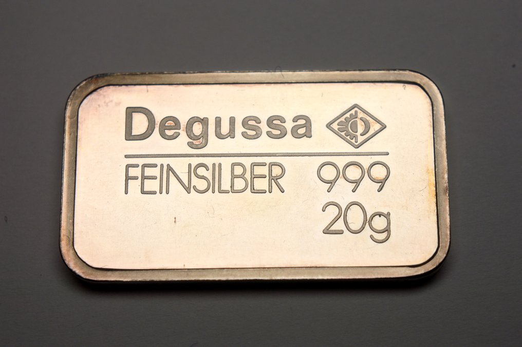 Switzerland. Degussa Feinsilber - 20 gram (.999)  (No reserve price) #1.0