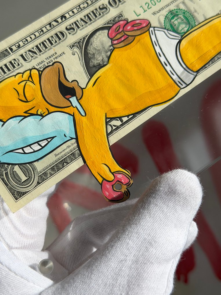 Alan Stefanov (1999) - "Sweet Dreams" 1 dollar bill - NO Reserve #3.2