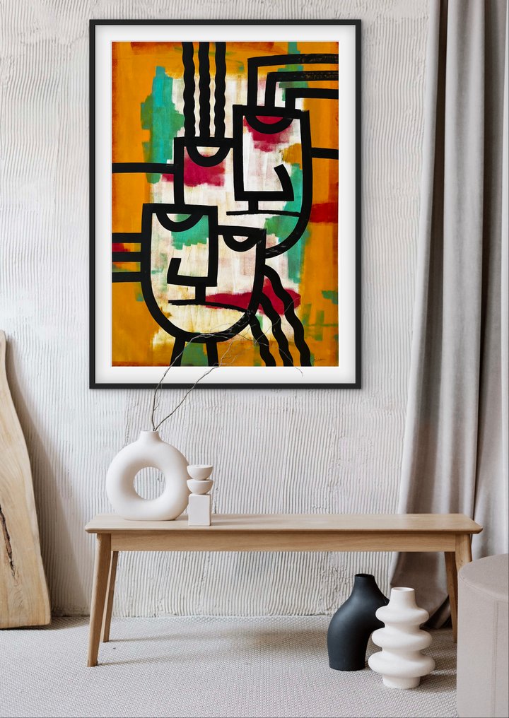 Bamèr - Two godfathers - (XL), (unique work) #4.3