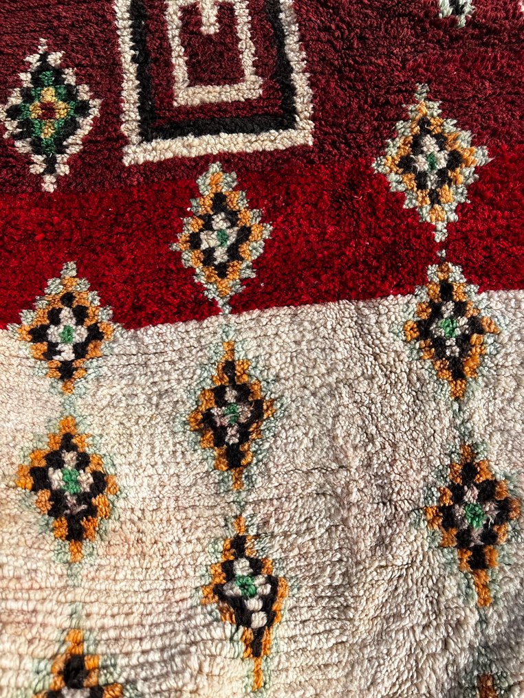 Μαροκινό χαλί Boujad από φυσικό μαλλί – Χειροποίητο χαλί Μπερμπέρ – Σε καινούρια κατάσταση. - Χαλί - 300 cm - 220 cm - Χειροποίητο χαλί από μαλλί #2.1