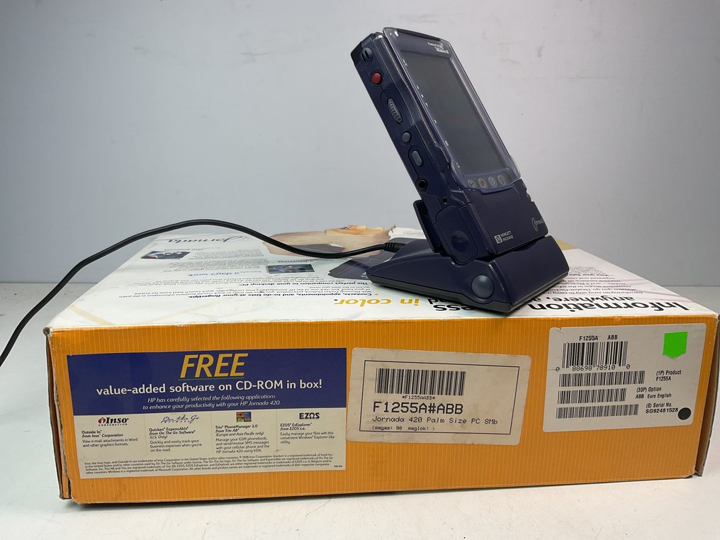 Hewlett Packard Jornada 420 - Computer (1) - I original æske #4.3