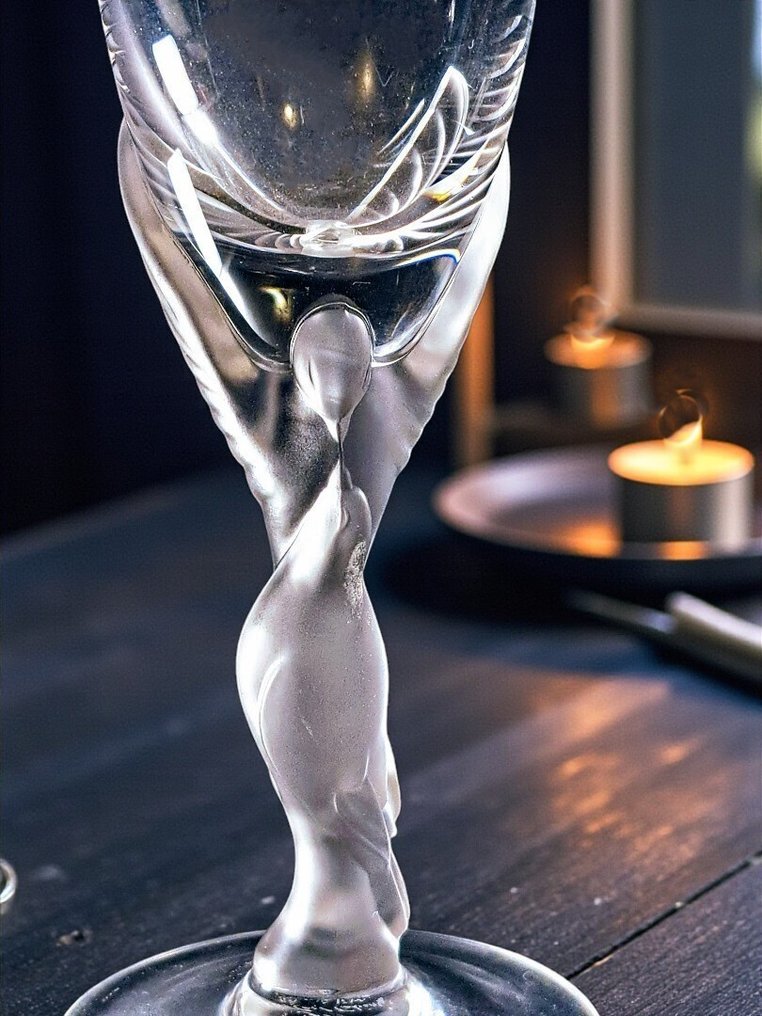 Igor Faberge - 饮水玻璃杯 (2) - 水晶 - 亲吻鸽子眼镜 #3.2