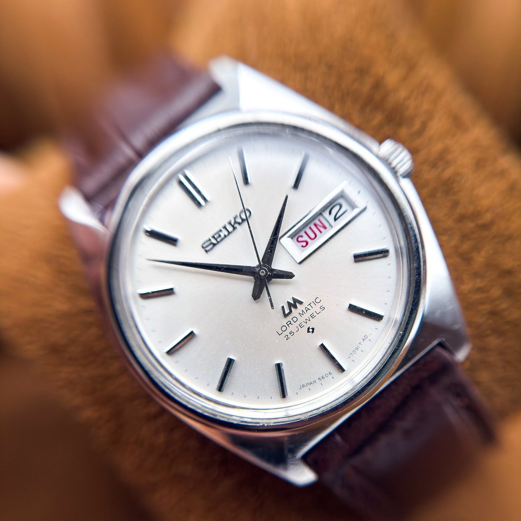 Seiko - Lord Matic 抽象 (Chūshō) – Abstraction - 没有保留价 - 5606-7000 - 男士 - 1969 #2.1