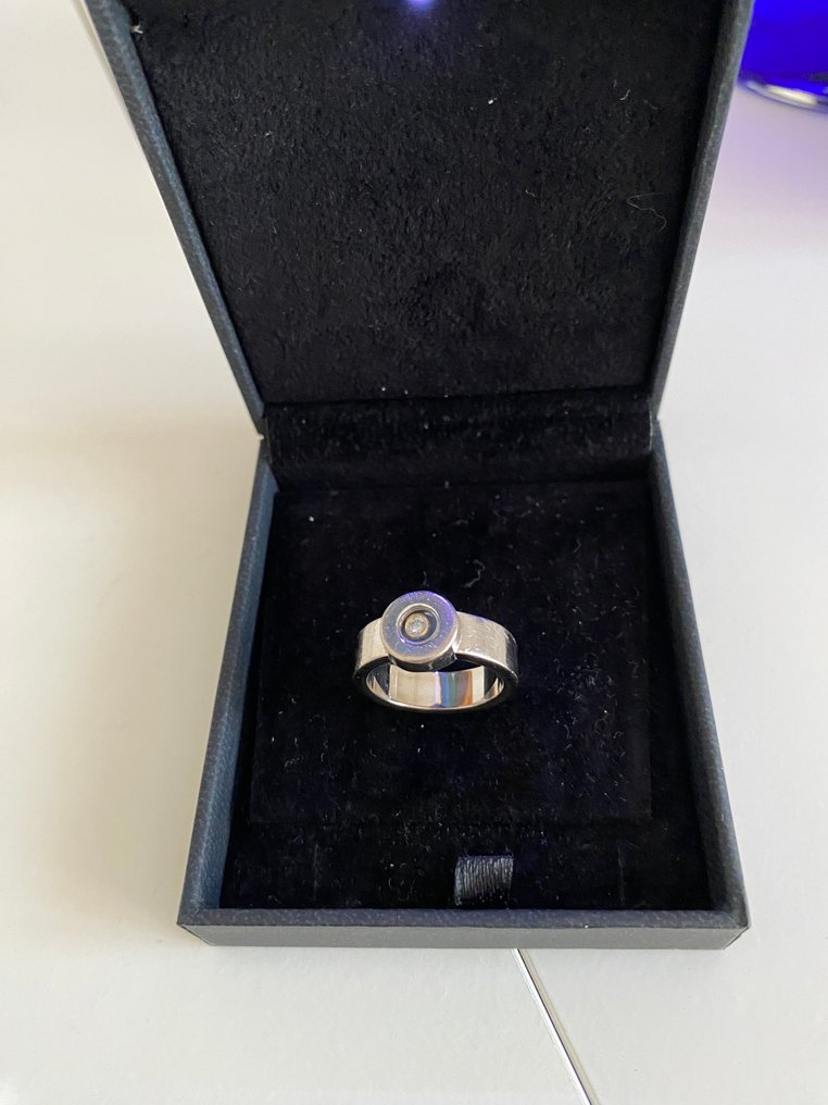 Chopard - Sormus - 18 kt. Valkokulta -  0.05ct. tw. Timantti (Luonnollinen)  - Timantti #2.1