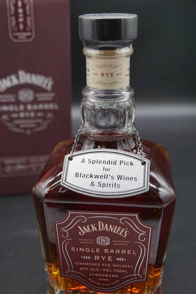 Jack Daniel's Single Barrel Rye - A Splendid Pick for Blackwell's Wines & Spirits  - 750ml #1.0