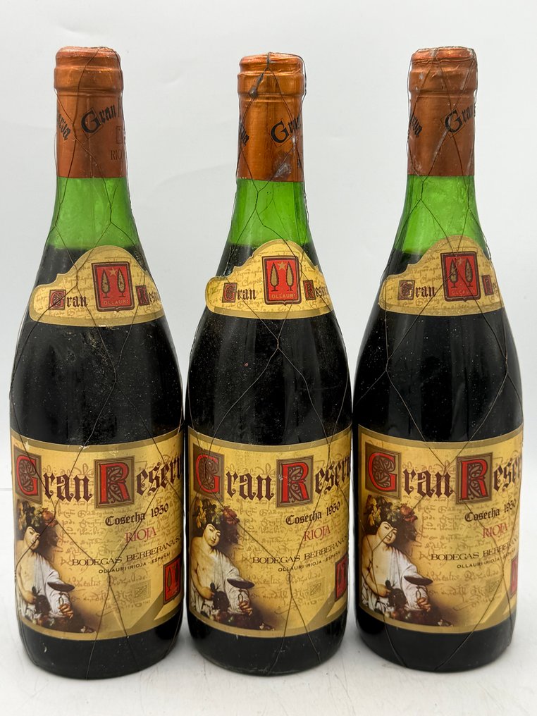 1950 Bodegas Berberana - Ριόχα Gran Reserva - 3 Î¦Î¹Î¬Î»Î· (0,75L) #1.0