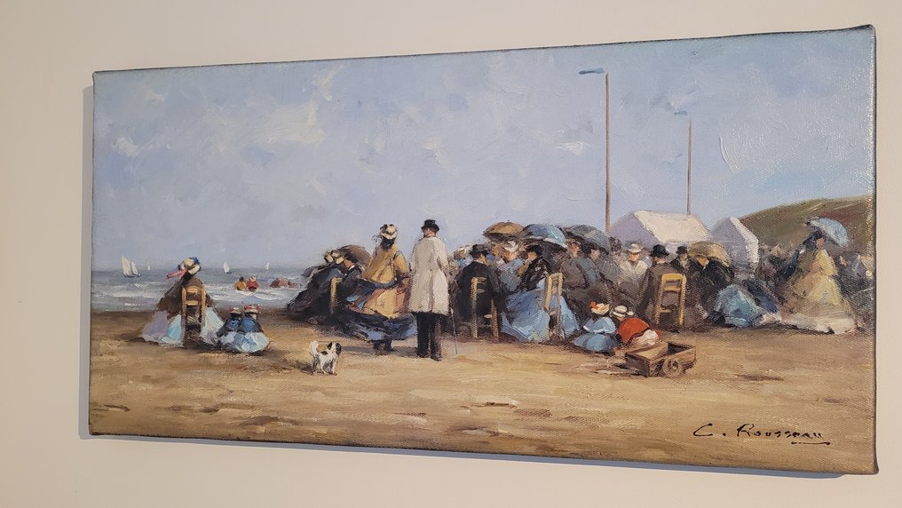 Camille Rousseau (1949) - Dimanche en Normandie ~ Marée Basse #1.0