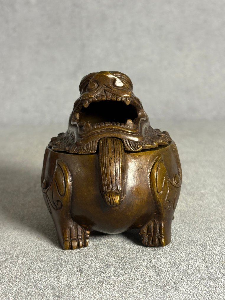 Røkelsesbrener - Bronse - Kina - Sent på 1900-tallet #2.1