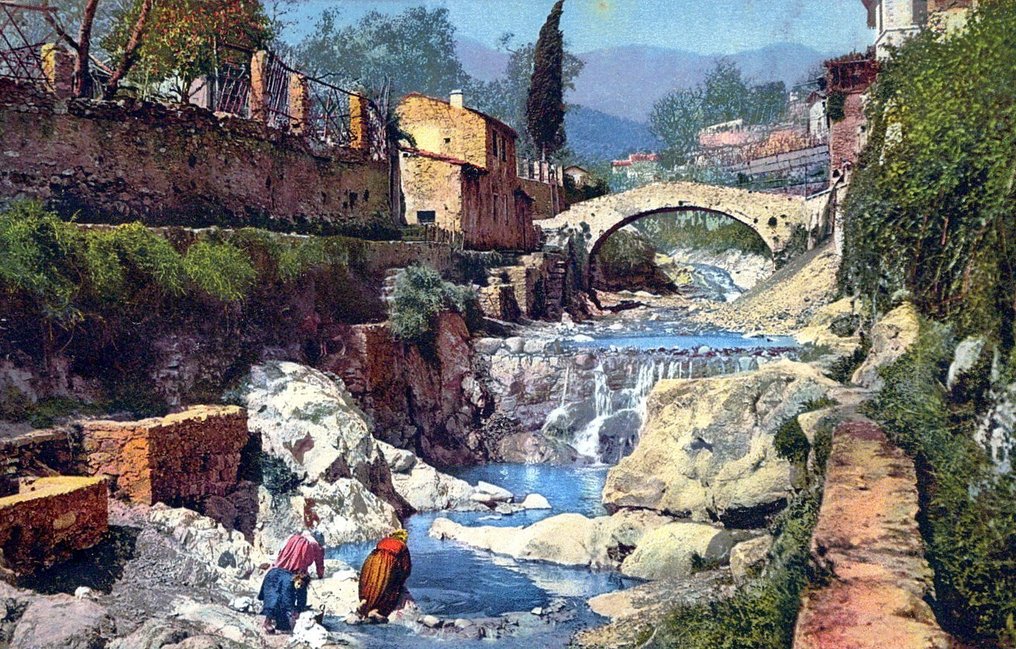 意大利 - 城市和景观, 海事, Giardini - San Remo - 明信片 (273) - 1906-1931 #1.0