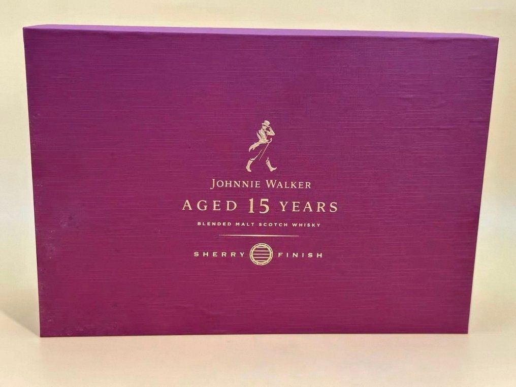 Johnnie Walker 15 Year Old Sherry Cask Whisky tasting glasses - b. 2020s - N/A #2.1