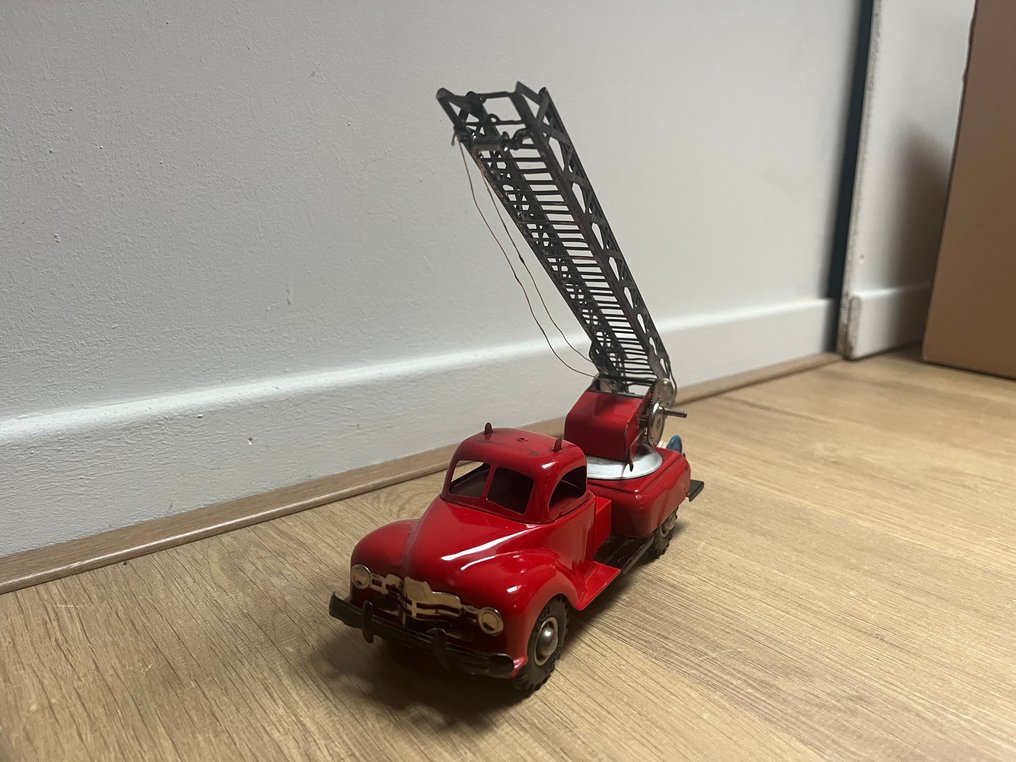 Gama - Παιχνίδι Brandweer ladderwagen - 1940-1950 - Γερμανία #1.0