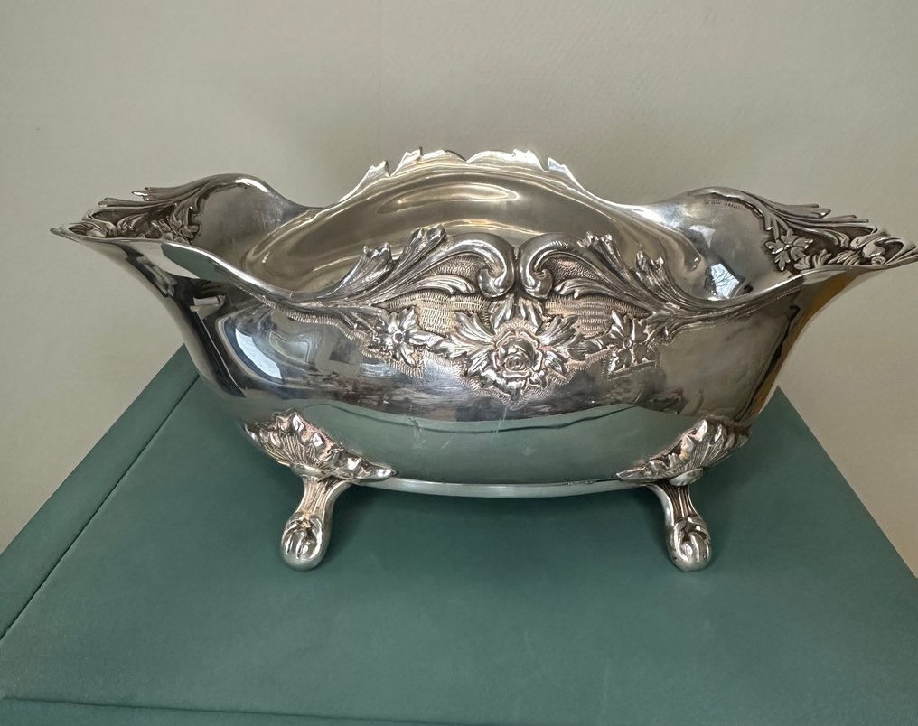 碗 - 镀银, 金属 - 花坛中心装饰 #1.0